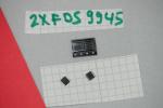 2 Stück Relais integrierte Schaltung FDS 9945