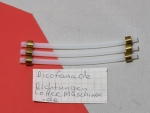 Saeco Rohr PTFE  Ø 2x4mm - 90mm mit Büchsen - 1550027 -