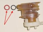 Jura Ventilkoerper Dichtring über dem O-ring