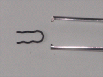 Pincette fuer Metallsplinte